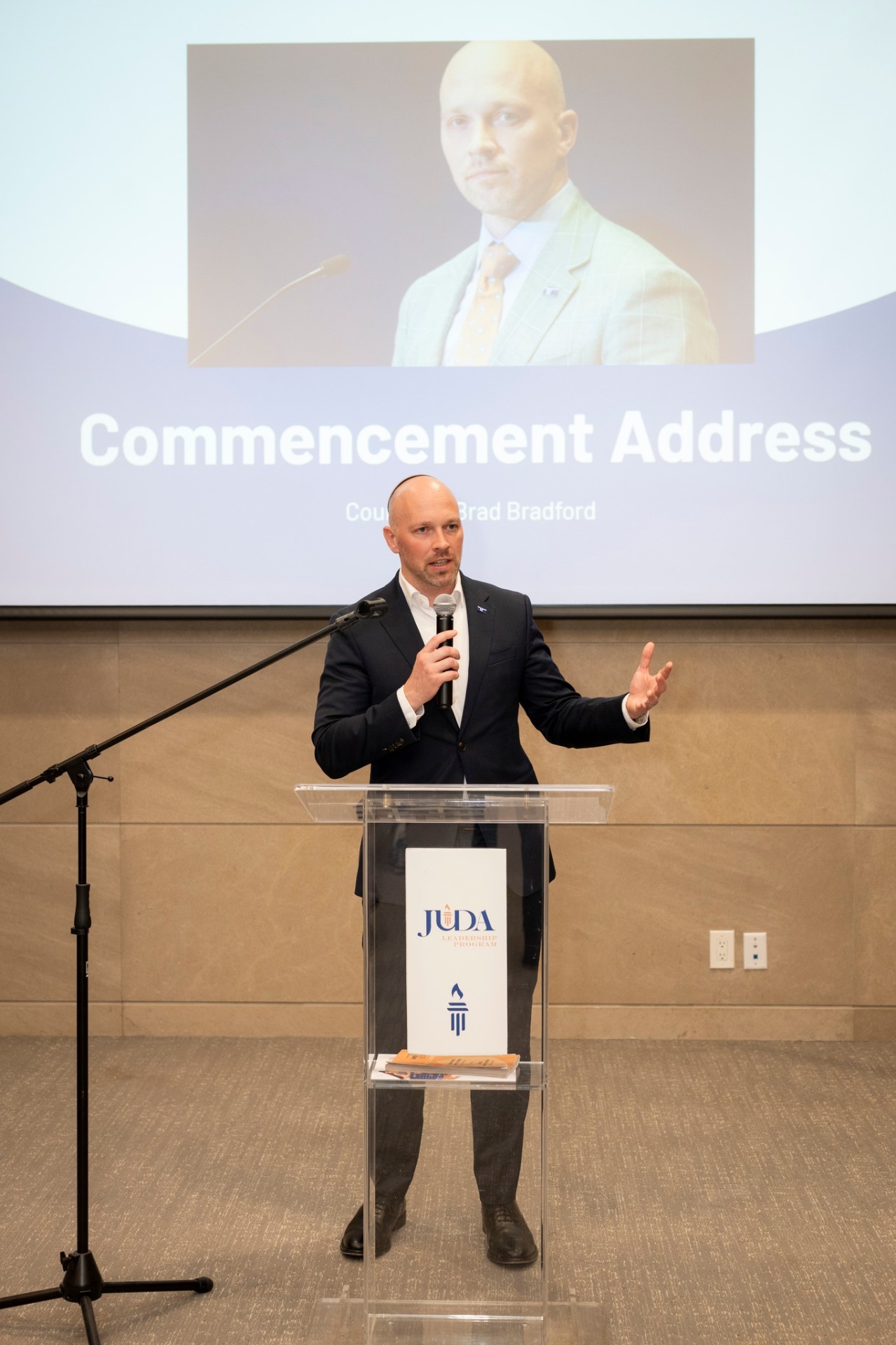 JUDA commencement moment